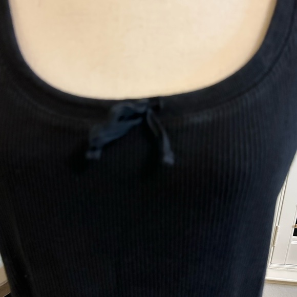 Lauren Ralph Lauren Black Sweater Maxi Tank Dress Size Large - Picture 2 of 7